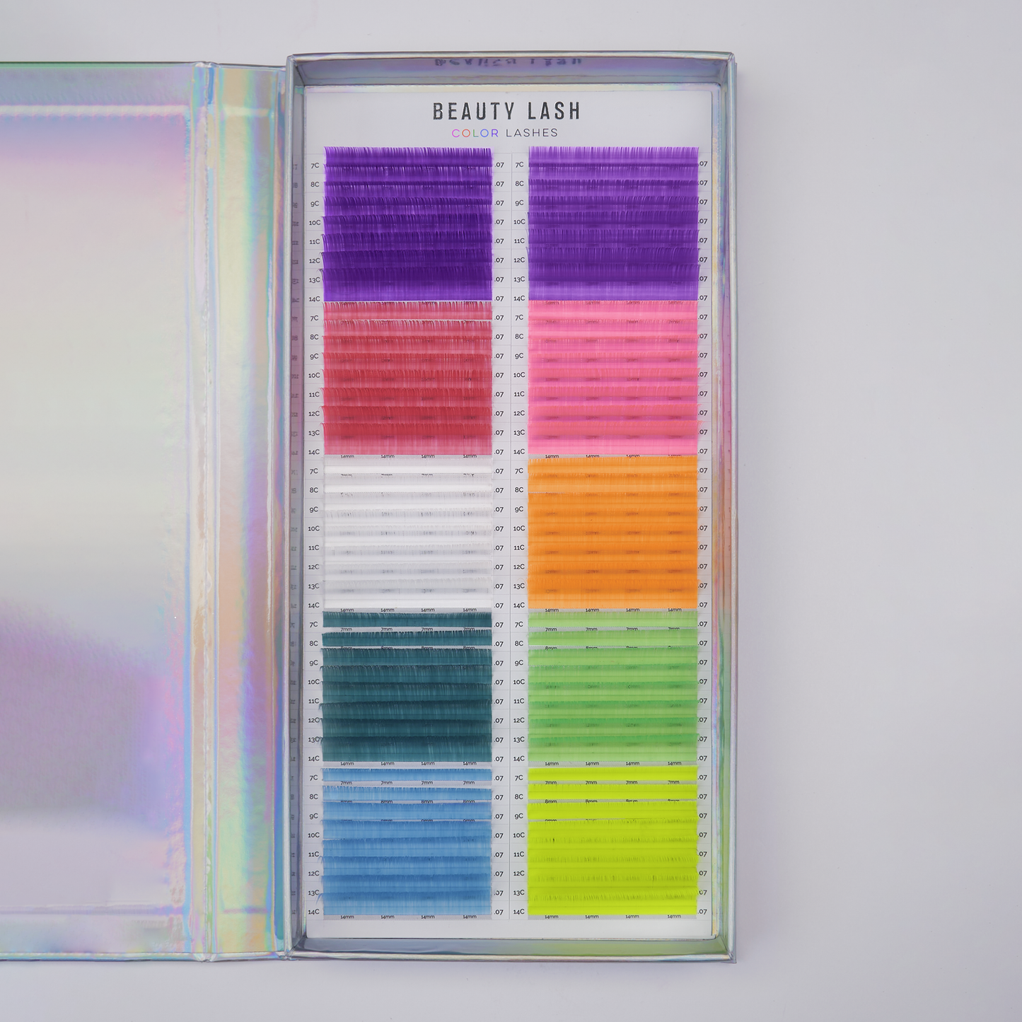 🌈 Color Lashes Vol. 1