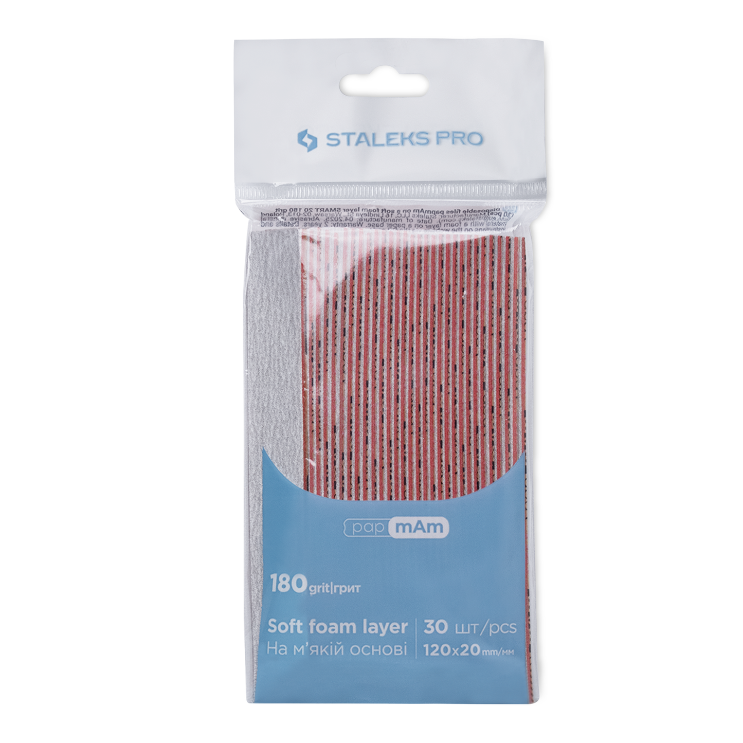 Staleks Pro - Limas Desechables Blandas PapmAm SMART 20