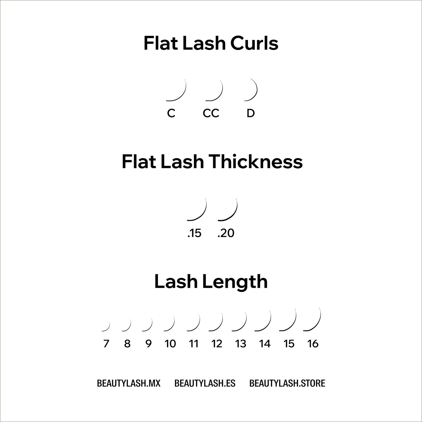 Flat Lashes