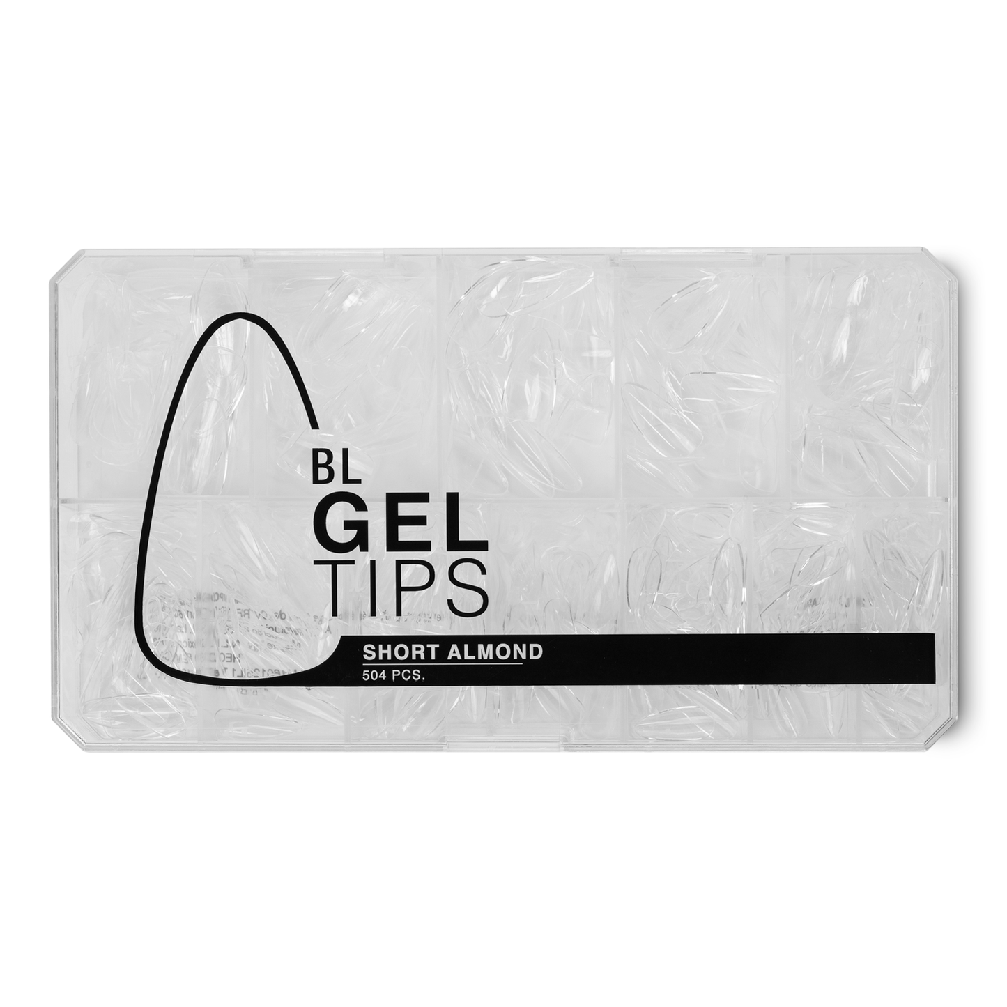 Almond Short - BL Nails Gel Tips