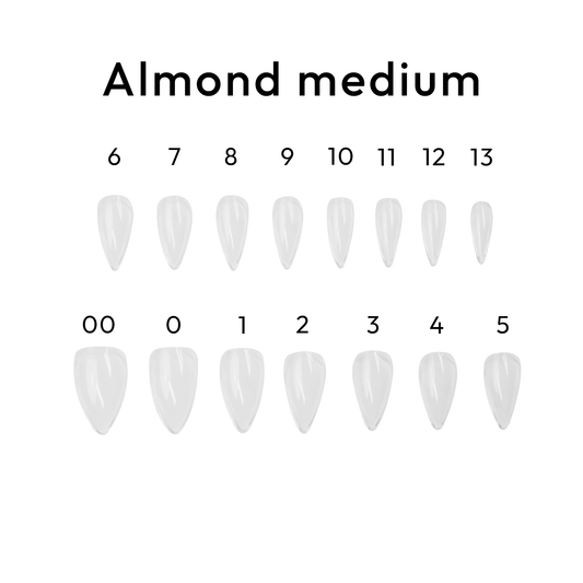 Almond Medium - BL Nails Gel Tips