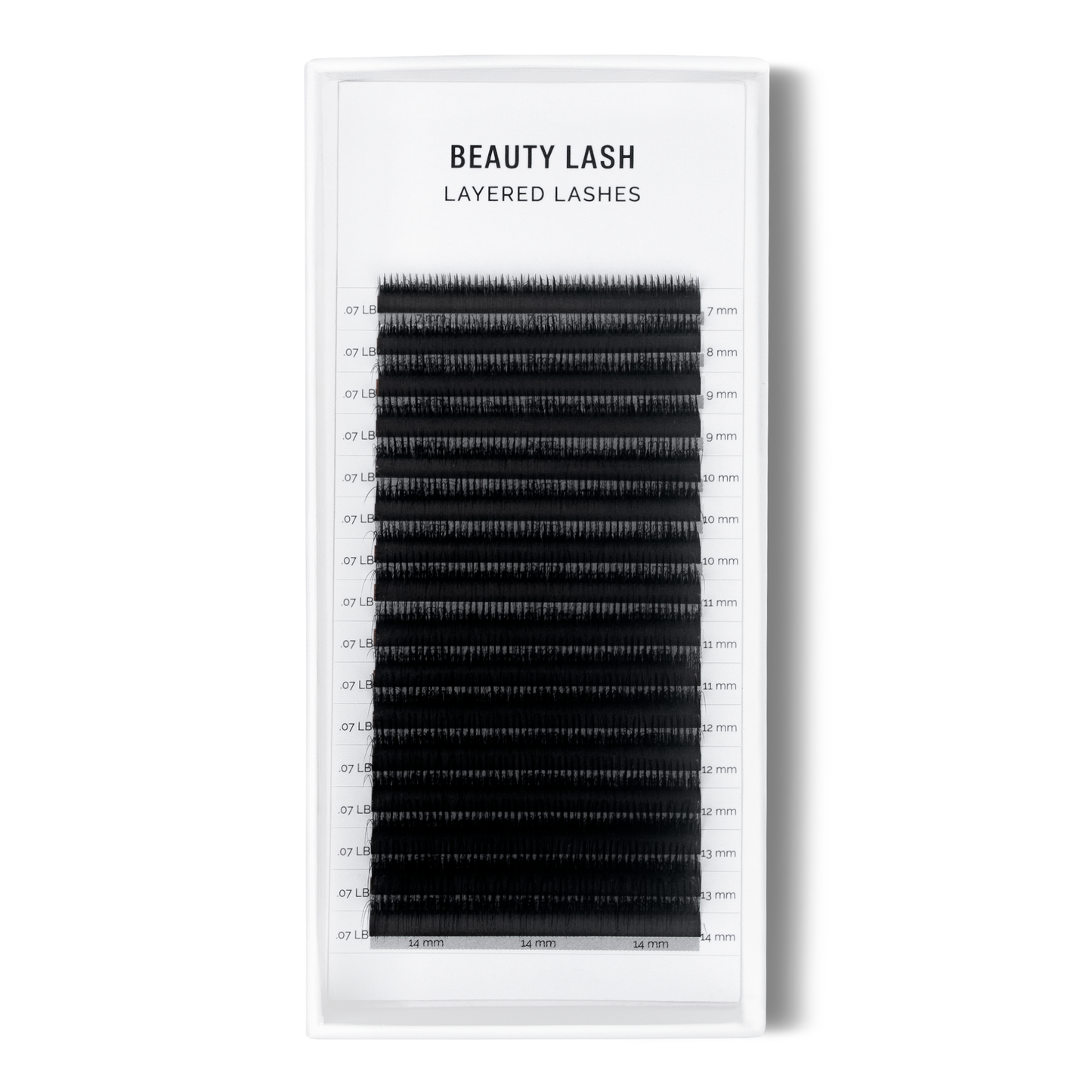 Double Layered Lashes — Extensiones de pestañas con doble capa