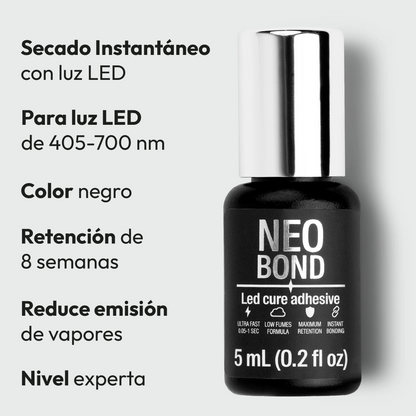 Neo Bond – Adhesivo Instantáneo para LED Lashes⚡