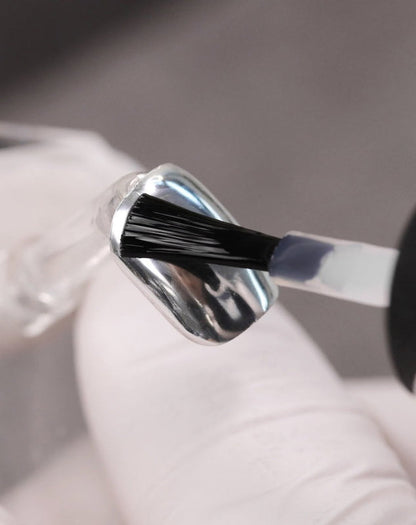 MakeN - Silver Mirror Ink Gel + Glossy Guard Set 